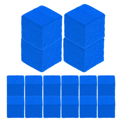 200 Pcs Wood Square Chess Pieces For Board Game Accessory 1
