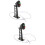 2Pcs Sand Table Mini Signal Model Train Scenery Diy Traffic Light 9