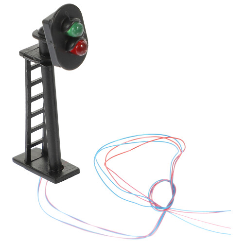 2Pcs Sand Table Mini Signal Model Train Scenery Diy Traffic Light 2