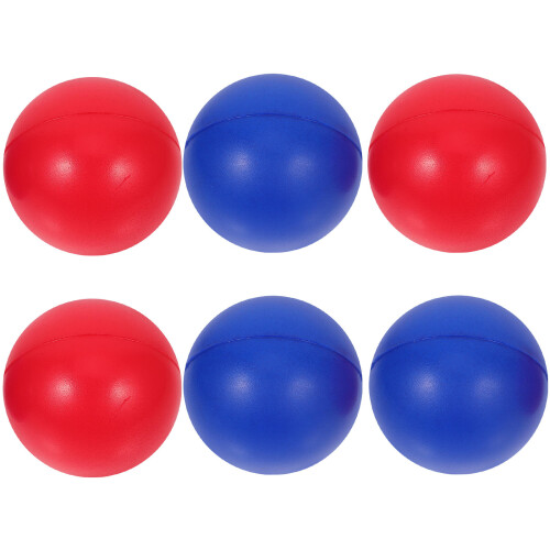 6Pcs Replacement Colored Beach Ball For Outdoor