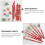 75 Pcs Christmas Pencils With Eraser For Students 1