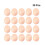 30Pcs Imitation Plastic Eggs DIY Colored Drawing Funny Lifelike Models 9