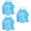 3Pcs Cartoon Shaped Maker Clip For Kids Play 7