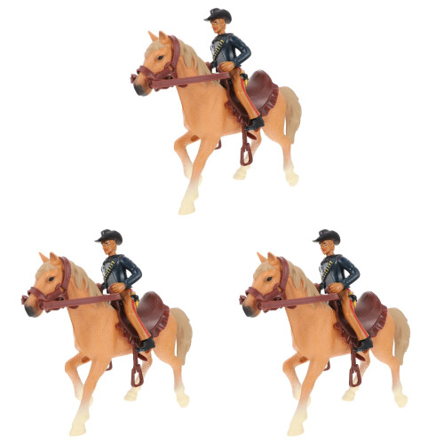 3 Ensembles Décoratifs Cowboy Bureau Imitation 2