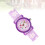Pretty Kids Quartz Watch For Time Learning Purple 10