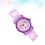Pretty Kids Quartz Watch For Time Learning Purple 9