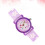 Pretty Kids Quartz Watch For Time Learning Purple 5