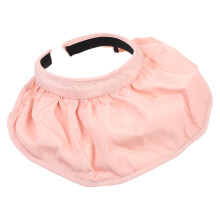 Pink Adult Sunshade Hat Polyester Material Breathable Outdoor Use