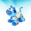 Children Removable Screw Building Toy Animal Assembly Cat Pattern 7