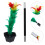 Gimmick Flower Funny Stick For Stage Performance Prop 5