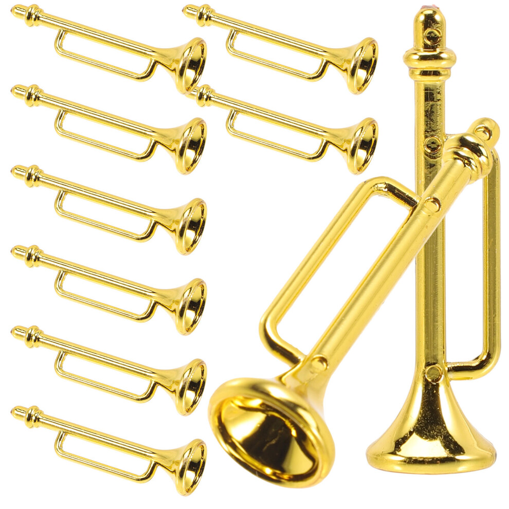 Photos - Other Toys 30 Pcs Miniature Musical Instruments Trumpet Decor