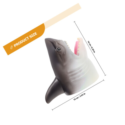 shark shaped bounce training toy for kids home use 1