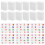 65 Pcs Mahjong Tile Push Game With White Tiles And World Flags 1