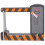 2Pcs Train Railway Crossing Signal Gate Toy Track Accessory 1