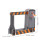2Pcs Train Railway Crossing Signal Gate Toy Track Accessory 2