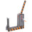 2Pcs Train Railway Crossing Signal Gate Toy Track Accessory 10