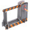 2Pcs Train Railway Crossing Signal Gate Toy Track Accessory 9