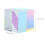 3 Pezzi Cubo Dispersione RGB in per e Decorazione 2
