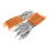 One Pair Skeleton Gloves With Hairy Claws For Halloween 1