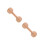 2 Dumbbell In Legno Per Bambini Allenamento 10