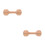 2 Dumbbell In Legno Per Bambini Allenamento 6