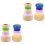 4 Pcs Poly Prisms Kaleidoscope Toy Educational 3