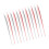12Pcs Plastic Scratch Off Pens Colored Painting Stylus Sticks 6