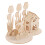 1 Set Easter 3D Puzzle Toy Rabbit Egg House Model 7