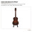 mini guitar decor set wooden model decoration 11