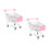 2Pz Mini Decorazione Rosa Educativo 3