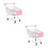 2Pz Mini Decorazione Rosa Educativo 5