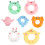 1 Set Rainbow Ring Stacking Toys For Toddlers Educational Game 1