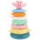 1 Set Rainbow Ring Stacking Toys For Toddlers Educational Game 2