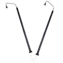 2Pcs Mini Train Lamp Model Plastic Scene For Diy Decoration