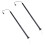 2Pcs Mini Train Lamp Model Plastic Scene For Diy Decoration 7