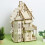 2 3D Puzzle Casa In Legno Regalo Per Compleanno E Halloween 11