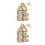 2 3D Puzzle Casa In Legno Regalo Per Compleanno E Halloween 6