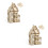 2 3D Puzzle Casa In Legno Regalo Per Compleanno E Halloween 5
