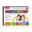 12 Kit Trucco Facciale Bambini Con Glitter Stencil Spugne 3