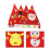 5Pcs Diy Christmas Hat Making Kit With Cartoon Design 5
