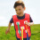 Interactive Tail Game Vest For Kids Chasing Play Set 8