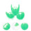 3 Pezzi Per San Patrizio Decorazione Cosplay 3
