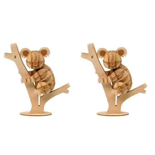 2 In Legno 3D Da Te Per Bambini 1