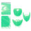 3 Pezzi Per San Patrizio Decorazione Cosplay 4