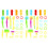 40 Pcs  Smart Dough Tools Kit With 5pcs Extruder Tools (Random Color) 2
