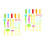 40 Pcs  Smart Dough Tools Kit With 5pcs Extruder Tools (Random Color) 4