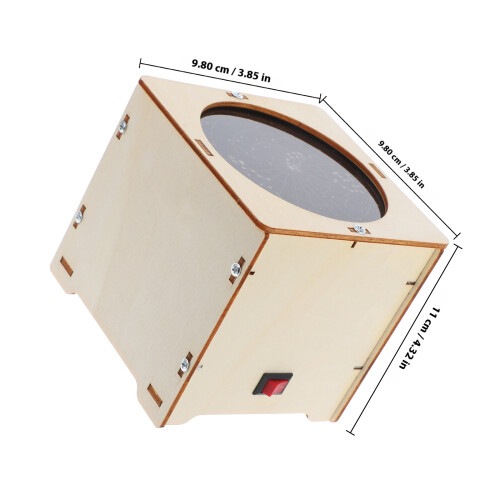 Set Proiettore Stellato In Legno Con LED Per Camera 1