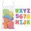 2Set Giocattoli Eva Colorati Apprendimento Per Bambini 9