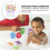 2Set Giocattoli Eva Colorati Apprendimento Per Bambini 11