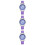 3 Pezzi Impermeabile Viola Fashion 10